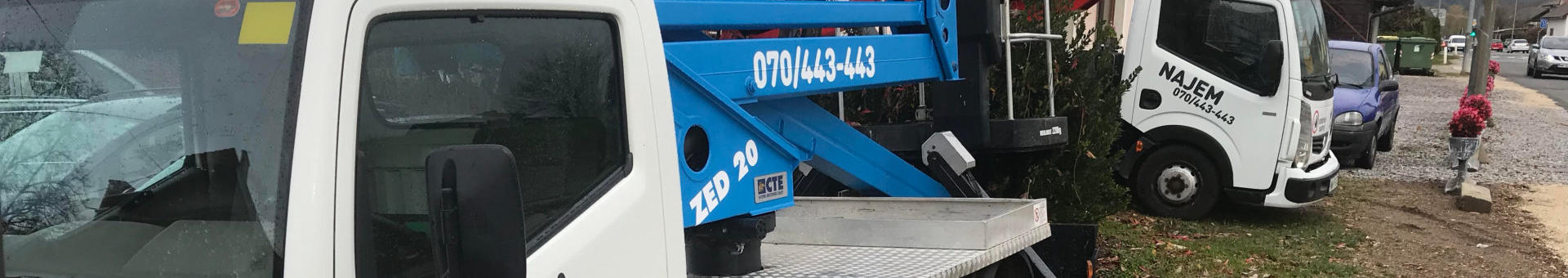 Izposoja dvižnih ploščadi